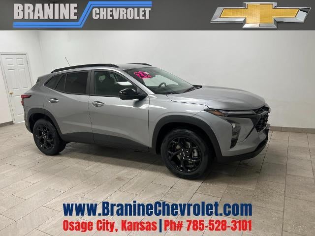 2026 Chevrolet Trax LT in Sterling Gray Metallic — front three-quarter view